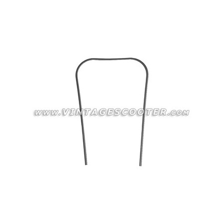 Baguette de contour de tablier type origine Vespa GTR / Px Arco Plastique Noire